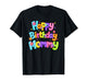 Happy Birthday Mommy Cute Toddler Retro Mom's Birthday Gift T-Shirt