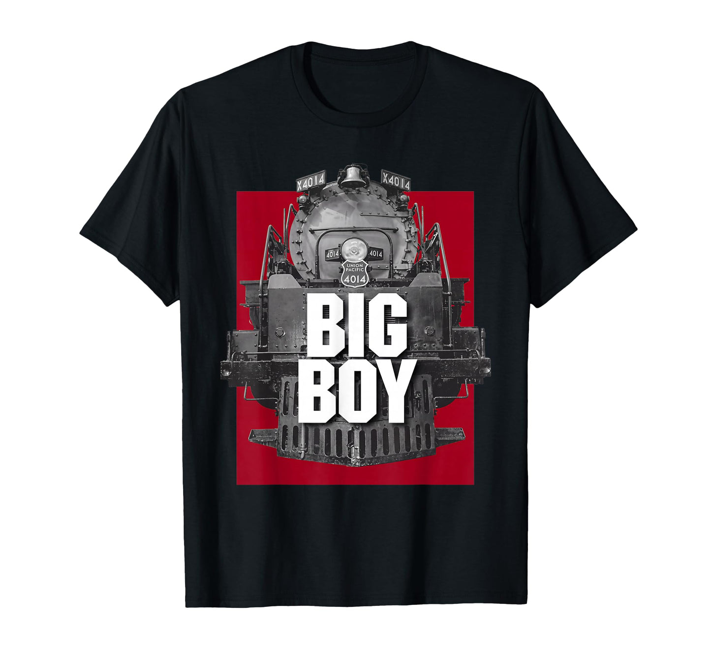 Big Boy 4014 Classic Steam Engine Retro Locomotive Railroad T-Shirt