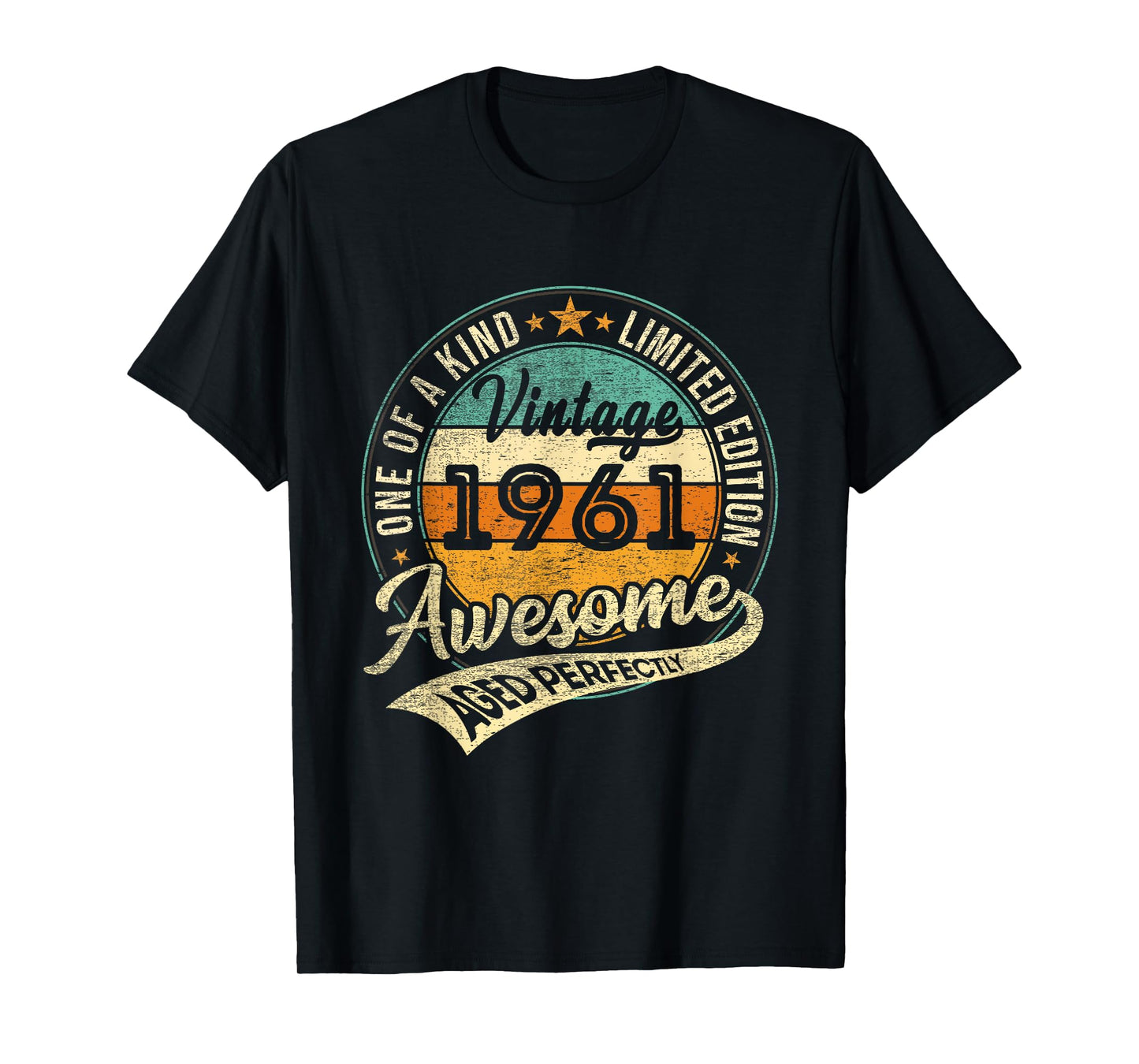 Vintage 1961 Limited Edition 65 Year Old Gifts 65th Birthday T-Shirt