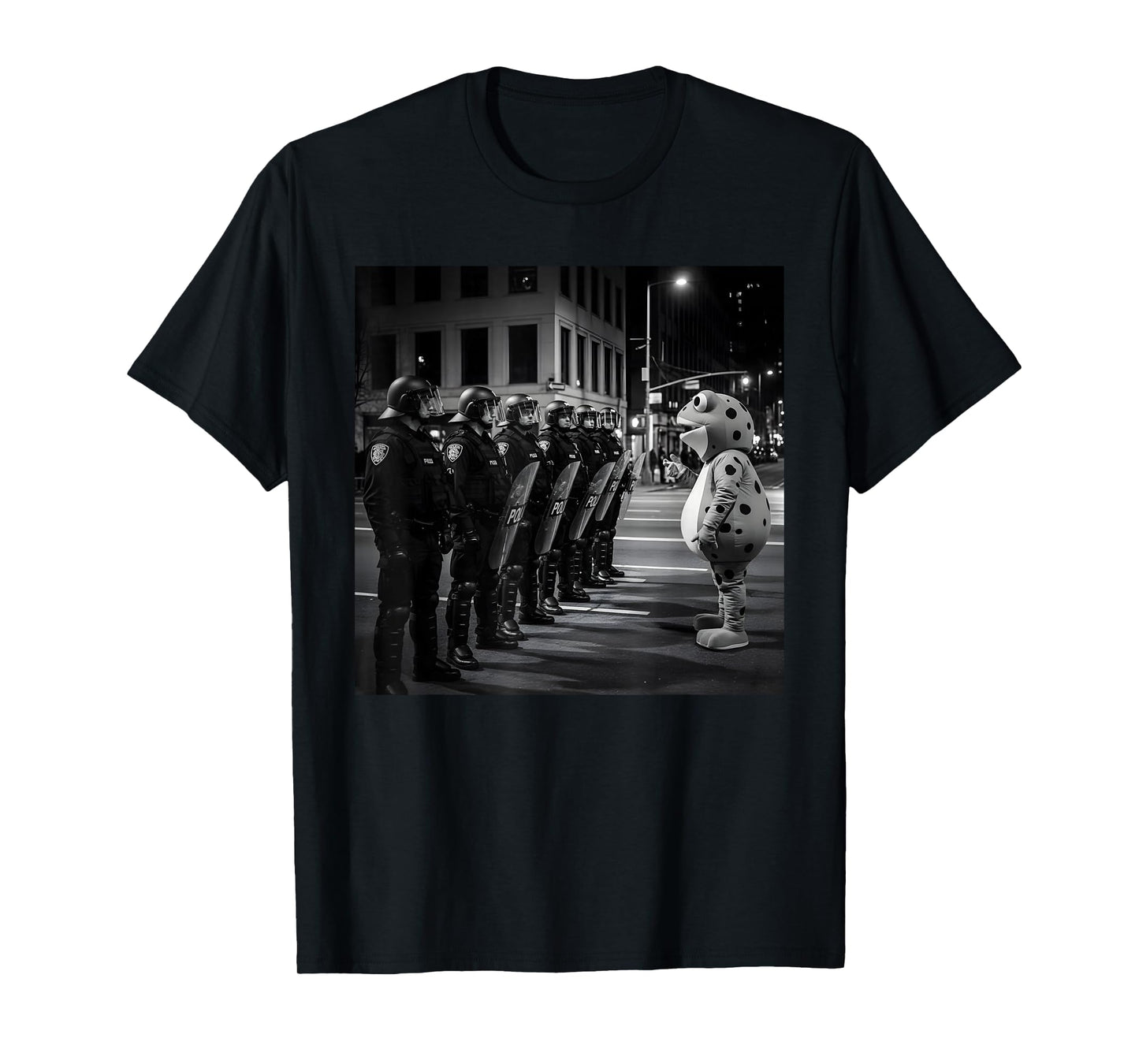 Portland Frog Protest Meme Frog Viral for Men Women T-Shirt
