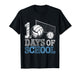 Vintage 100 Days of School Volleyball Boys 100 Days Smarter T-Shirt