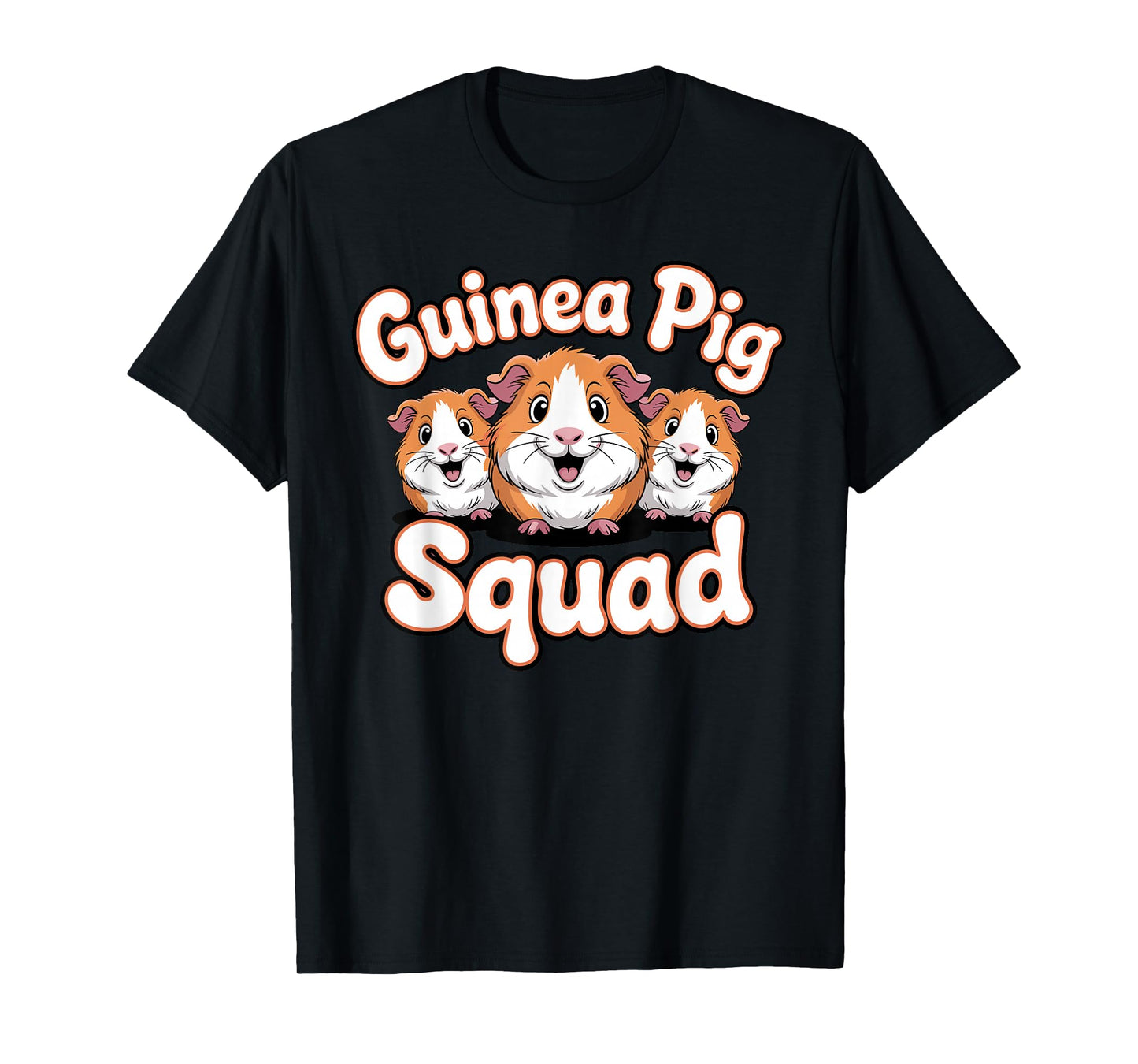 Funny Guinea Pig Art for Men Women Kids Guinea Pig Lovers T-Shirt