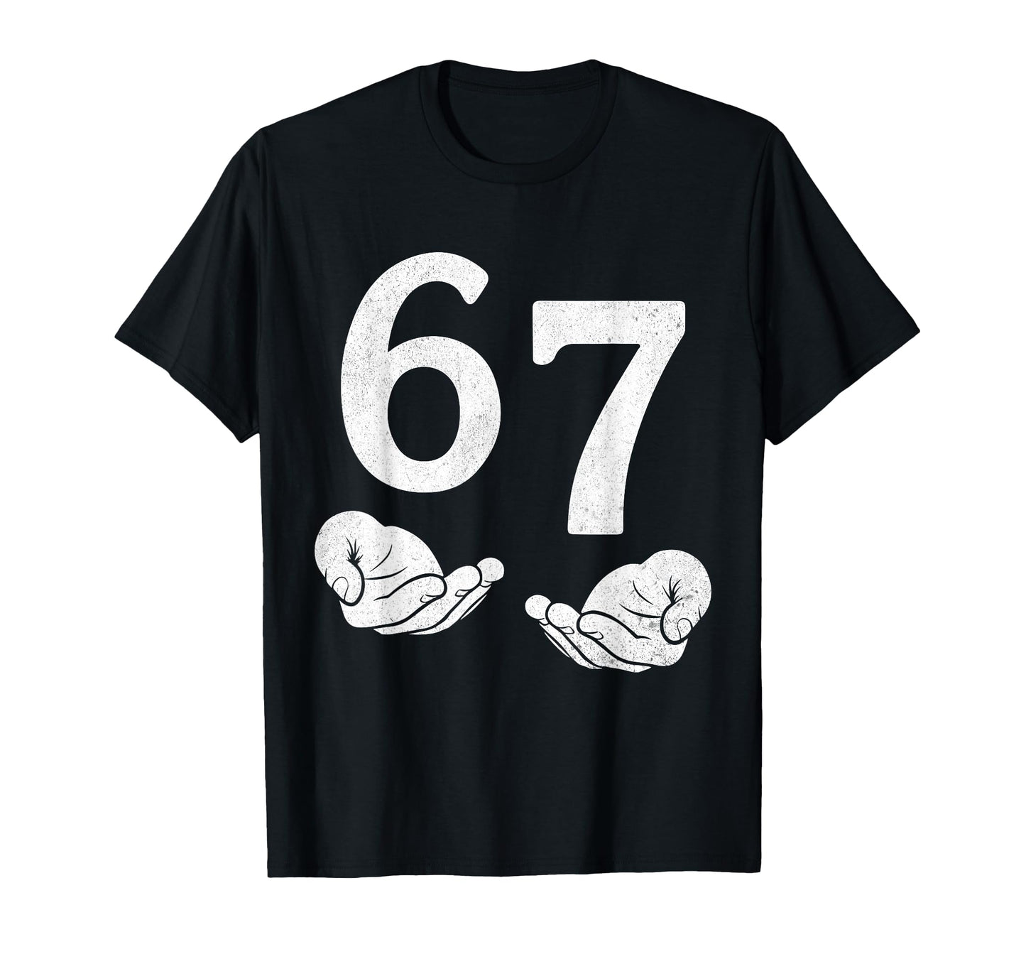 Fun Six Seven 6 7 Funny 67 Gen Alpha Slang 6-7 Meme School T-Shirt