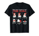Funny Pain Scale Snowman Christmas RN Nurse Doctor CNA T-Shirt