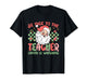 Be Nice to The Teacher Santa is Watching Christmas Teaching T-Shirt