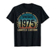 51 Year Old Gifts Vintage 1975 Limited Edition 51st Birthday T-Shirt