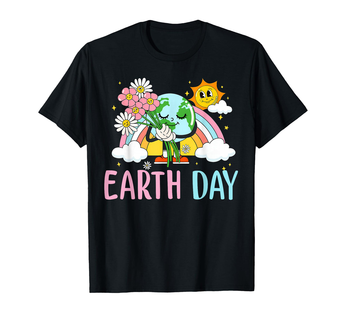Happy Earth Day 2026 Cool Earth Day Children Kids Toddler T-Shirt