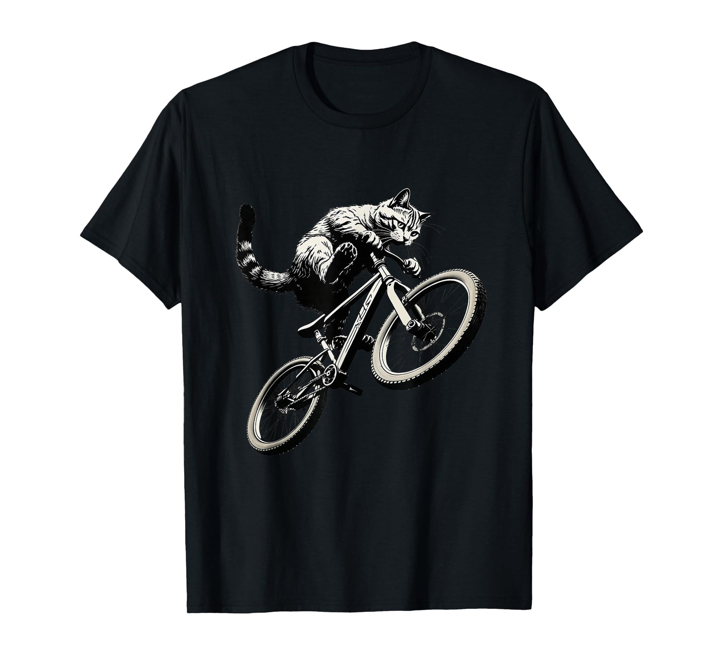 BMX Cat Vintage T-Shirt