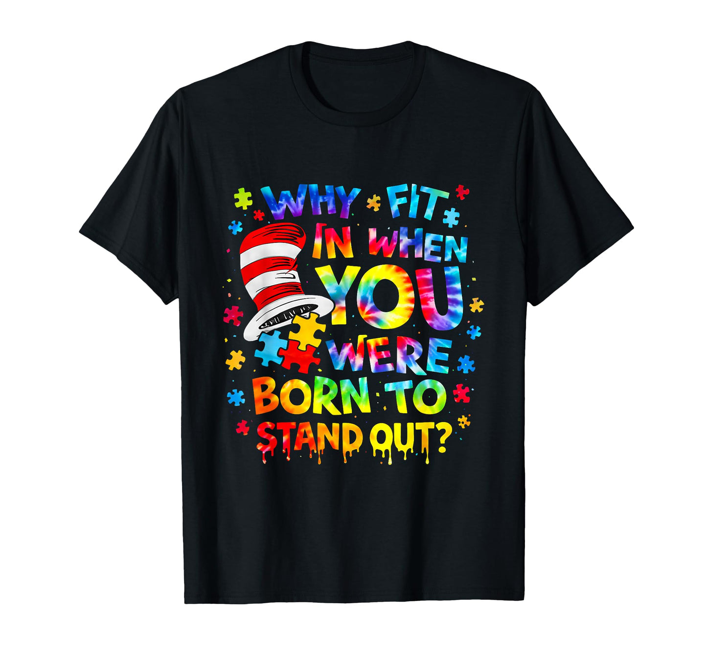 Born to Stand Out Autism T-Shirt