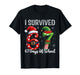 I Survived 67 Days of School Six Seven Meme Funny Santa Elf T-Shirt