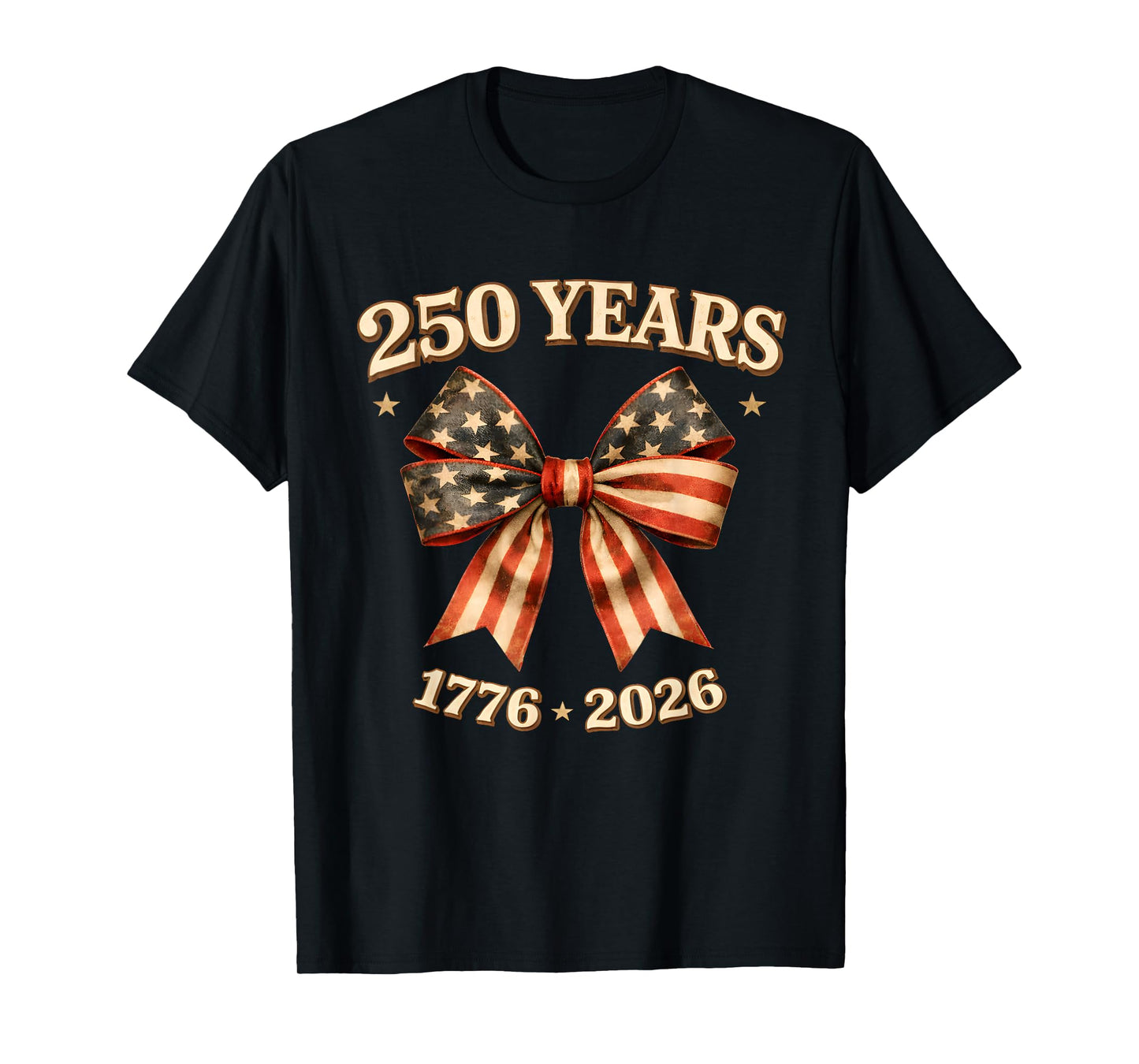 250th Anniversary USA Patriotic Red White and Blue 4th July T-Shirt