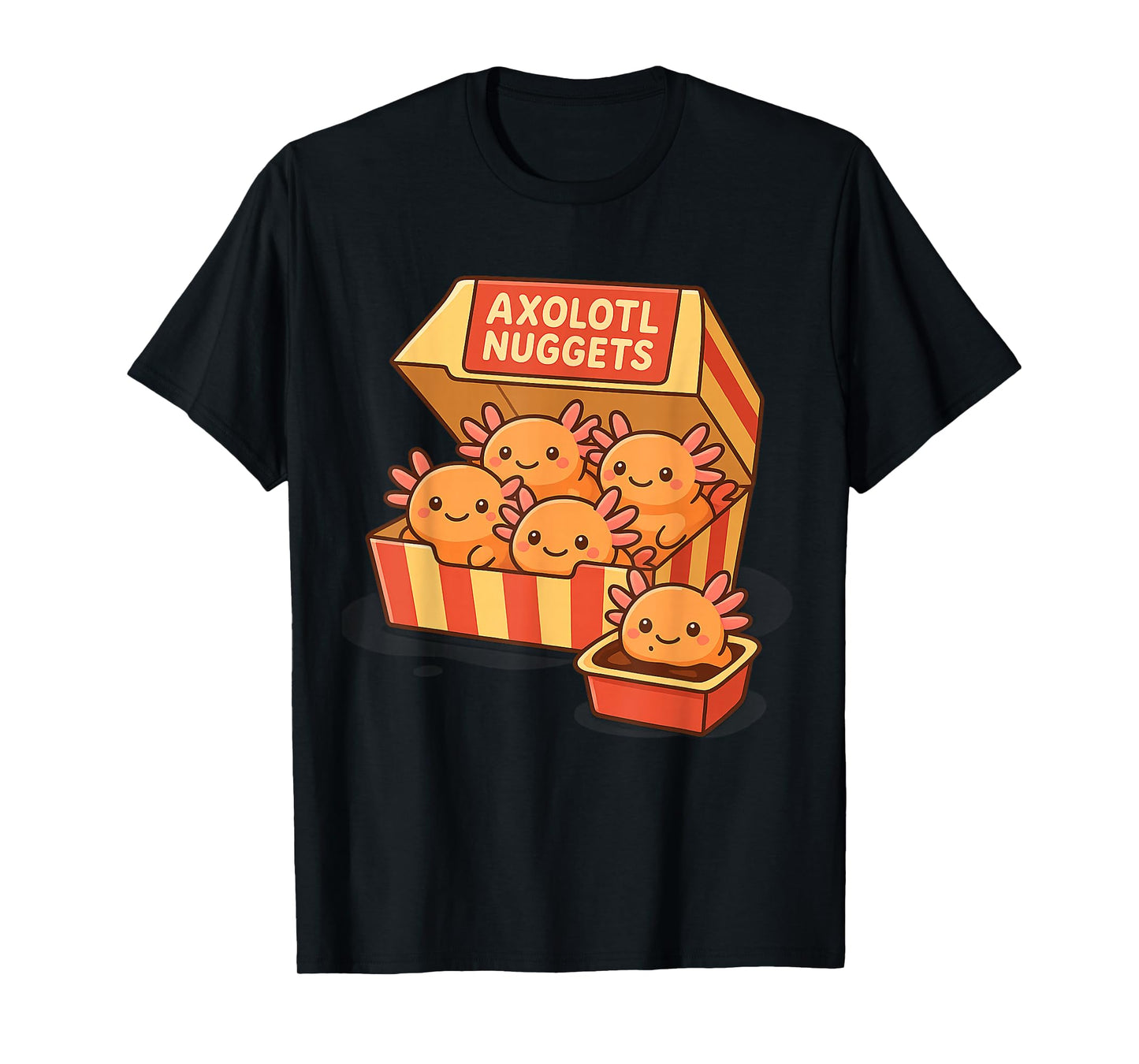 Funny Axolotl Nuggets Shirt Cute Axolotl Lover T-Shirt