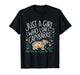 Cute Just A Girl Who Loves Capybaras Men Women Girls T-Shirt