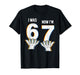 Six Seven Meme 7 Year Old Birthday Shirt was 6 Now I'm 7 T-Shirt