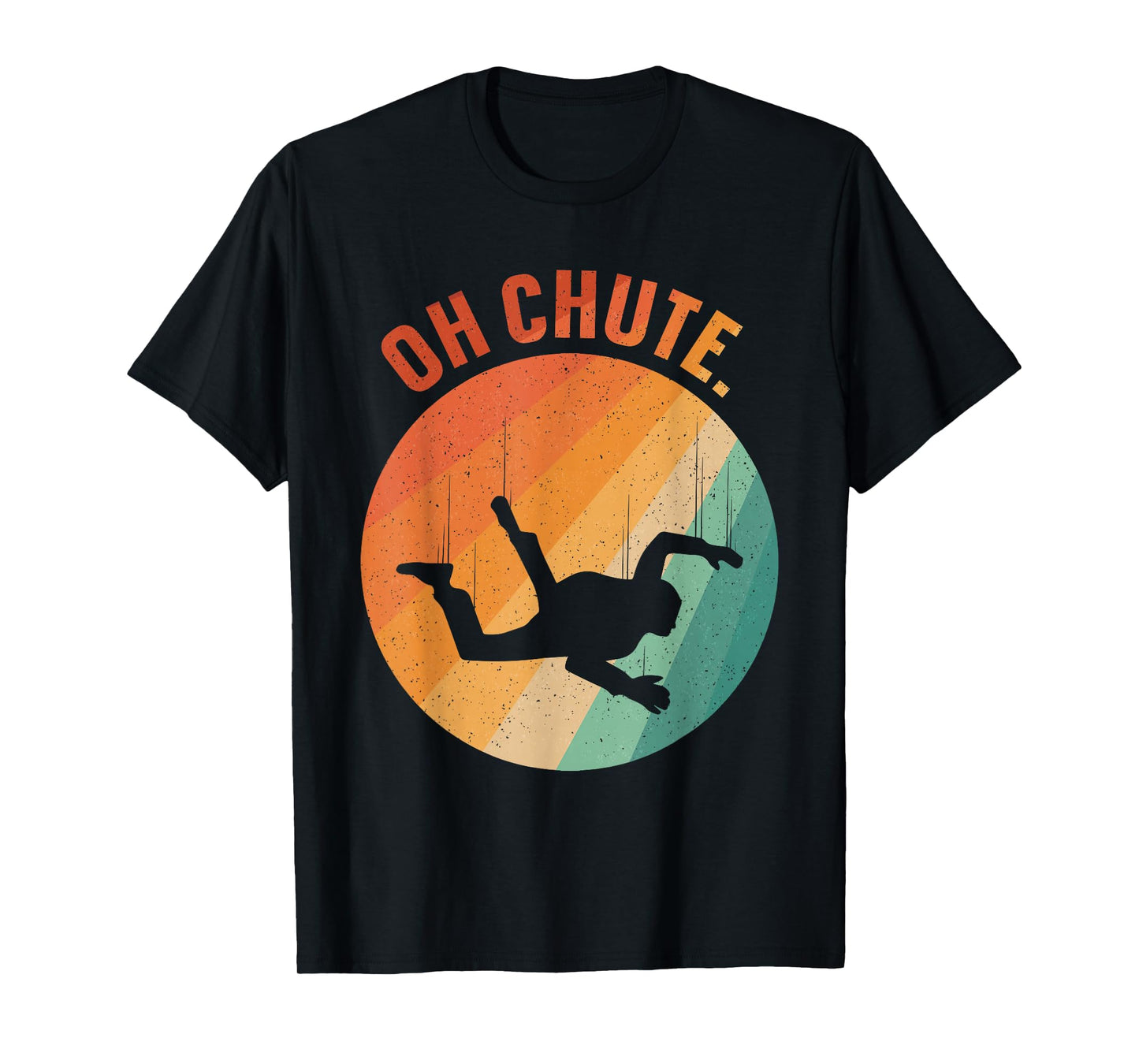 Skydiving Art for Men Women Parachute Skydiver Paragliding T-Shirt