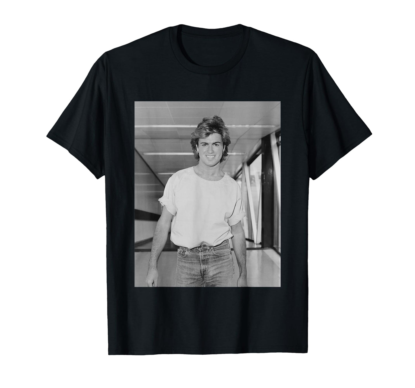 George Michael of Wham! Pop Duo Last Christmas Singer T-Shirt