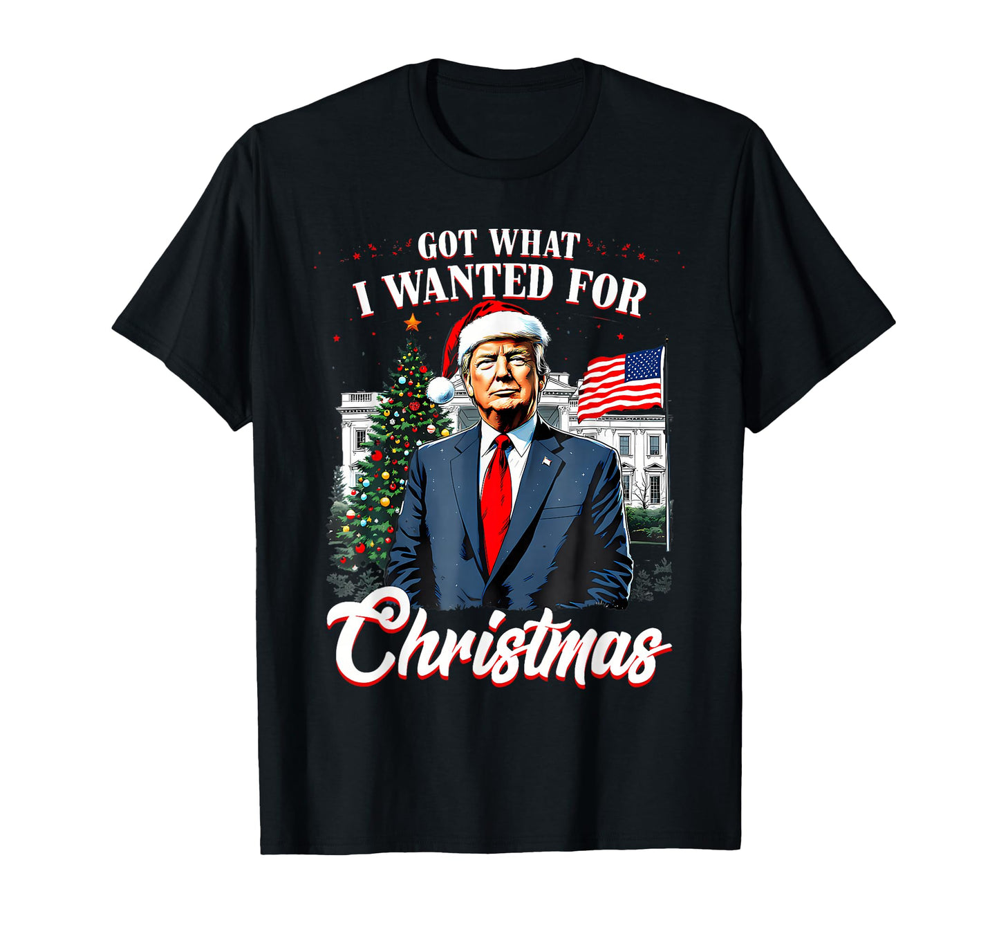 Got What I Wanted for Christmas Trump 2025 T-Shirt