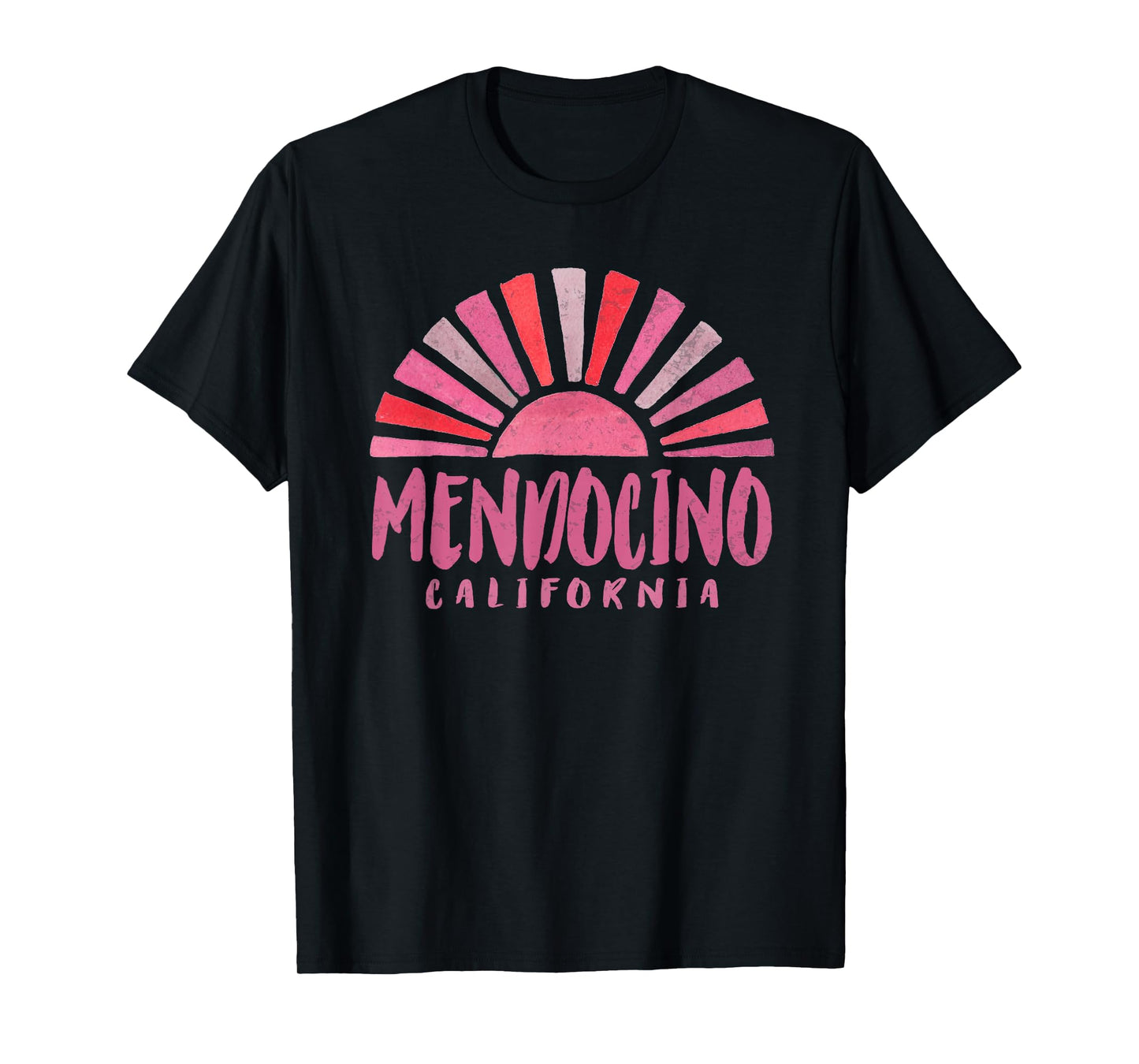 Mendocino California Sunrise - Mendocino CA T-Shirt