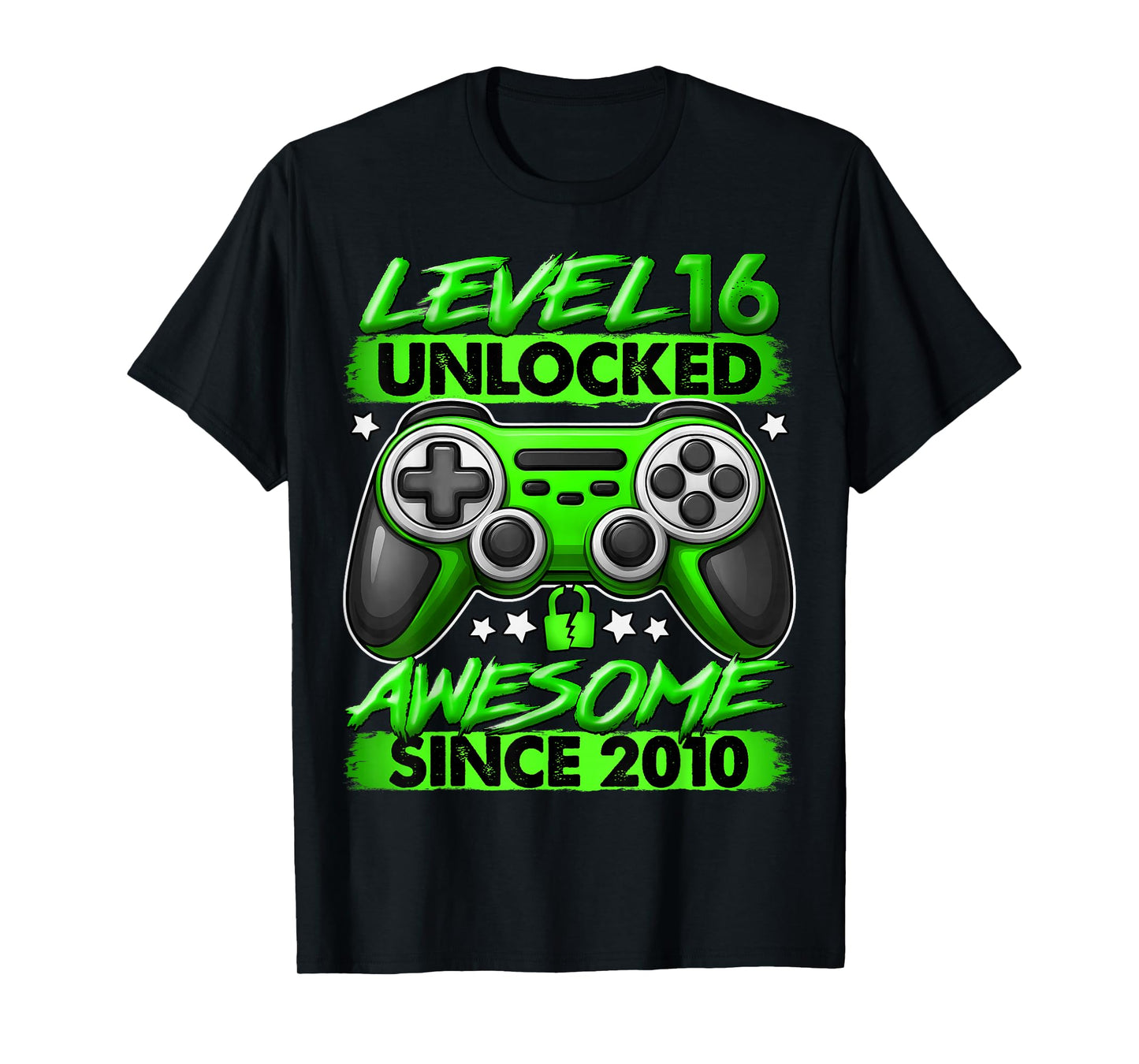 Level 16 Unlocked 16 Year Old Gifts Boys 16th Birthday Boy T-Shirt