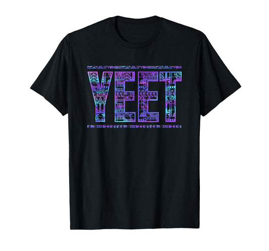 Yeet Tribal Vintage Funny Saying Meme Slang Women Youth T-Shirt