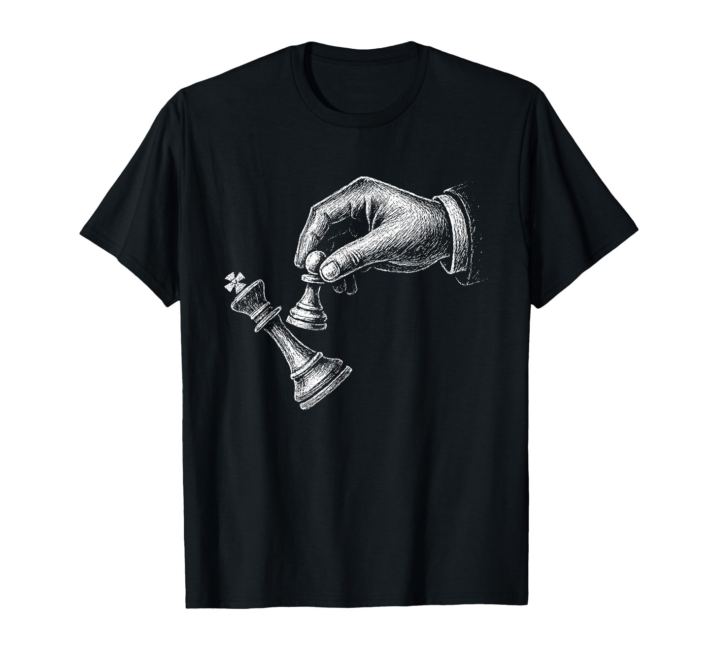Protest Chess Pawn Knocks Down King, Rejecting Kings No King T-Shirt