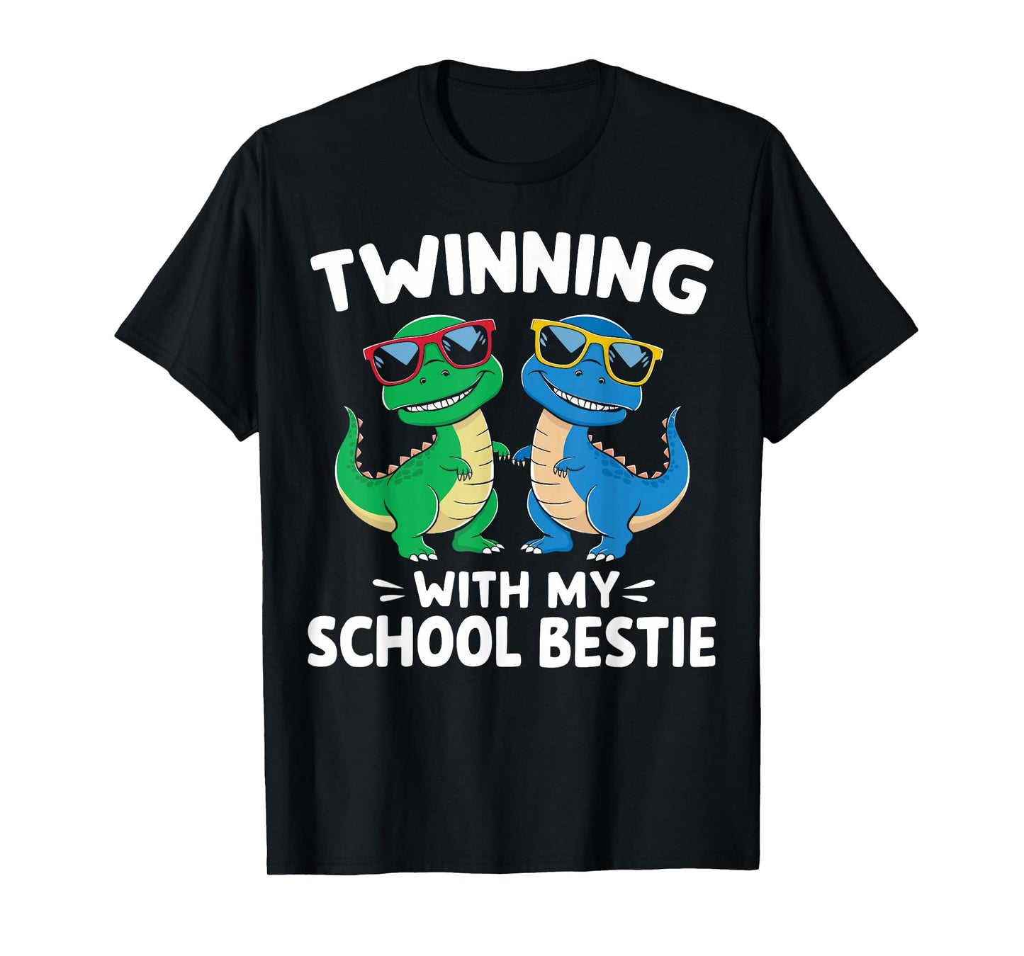 Twin Day Best Friend School Twinning with My Bestie Matching T-Shirt