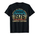 50 Year Old Gifts Vintage 1976 Limited Edition 50th Birthday T-Shirt