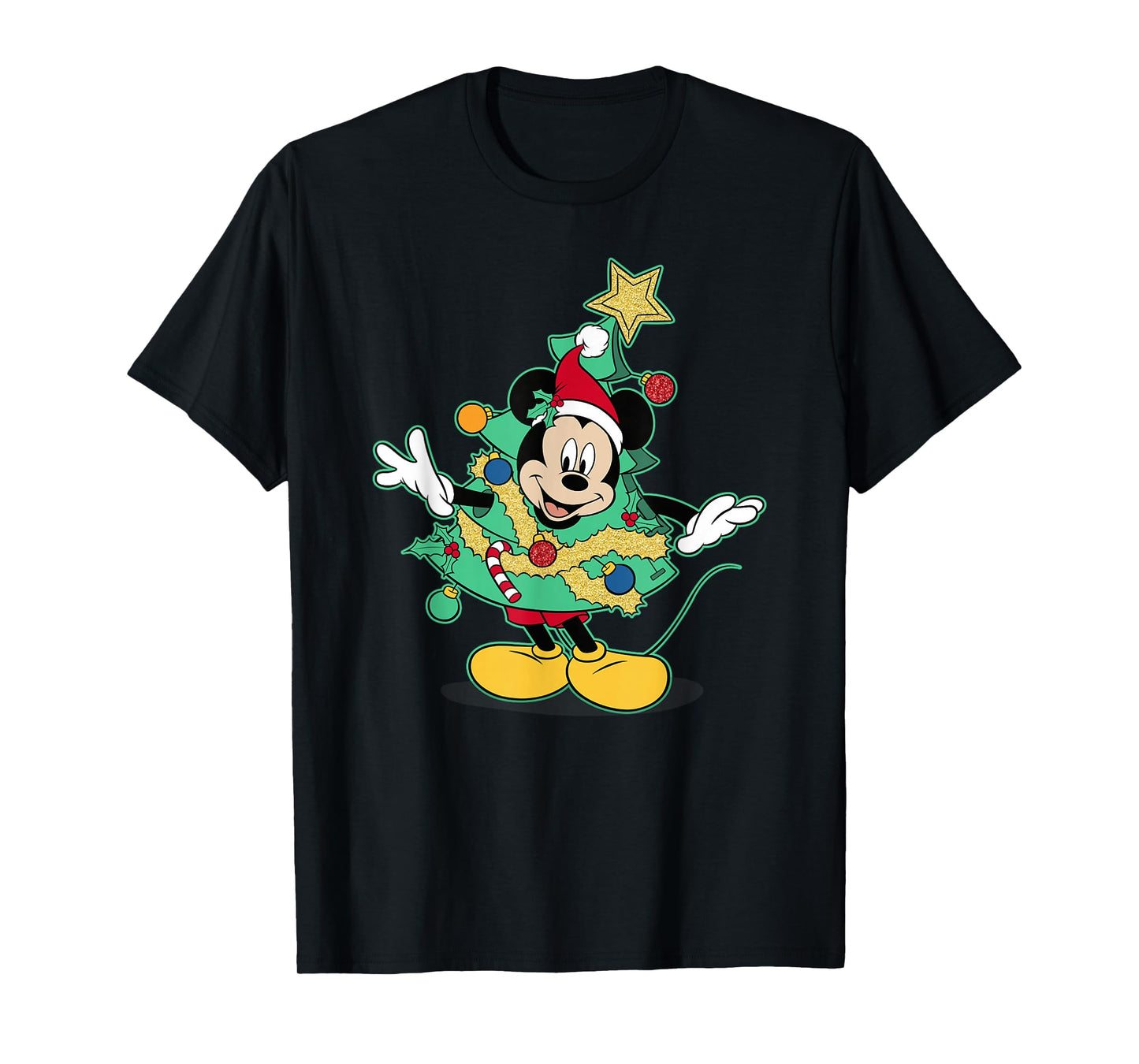 Disney Mickey and Friends Christmas Happy Tree Costume T-Shirt