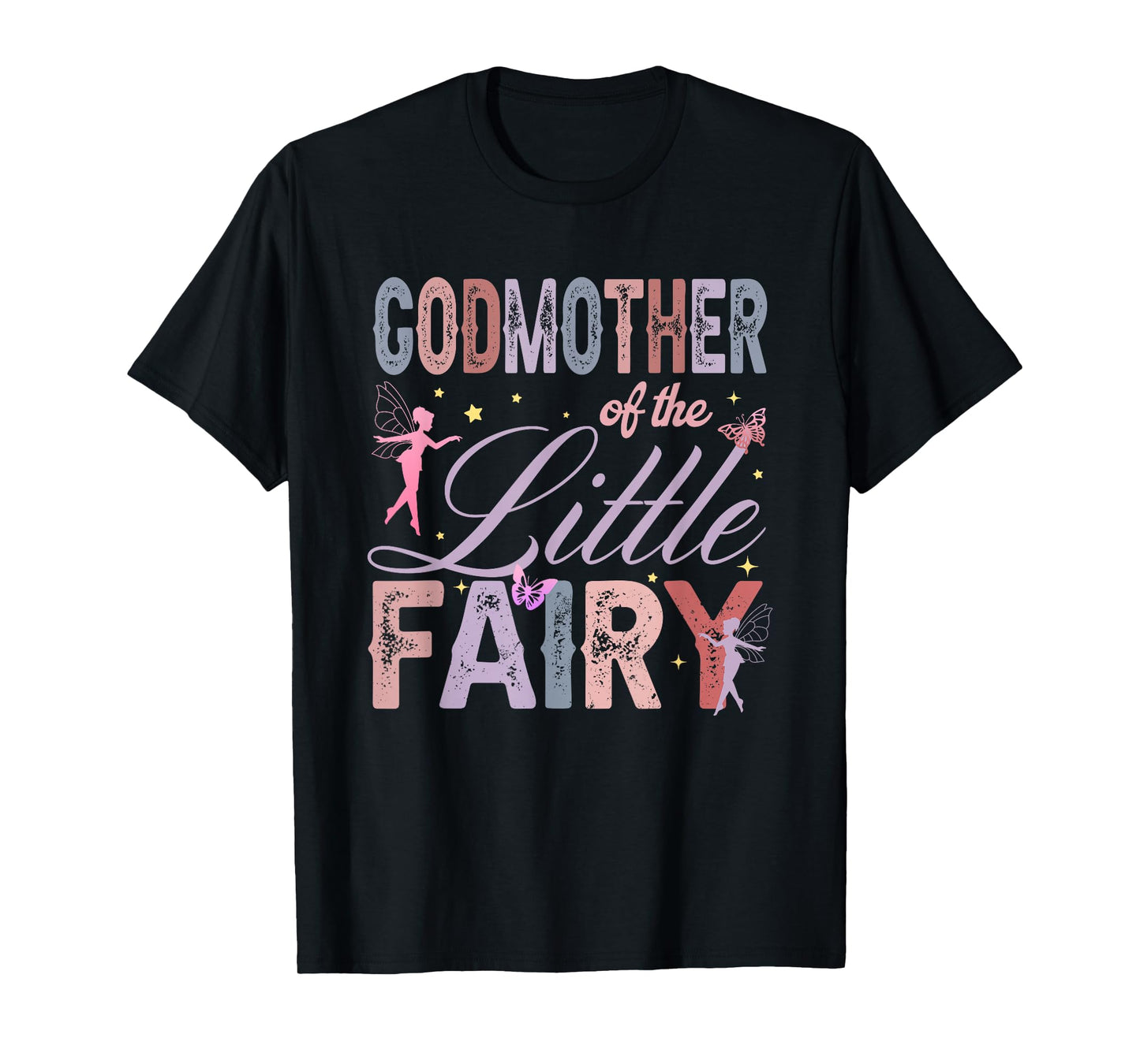 Godmother of The Little Fairy 1St Birthday Girl Fairytale T-Shirt