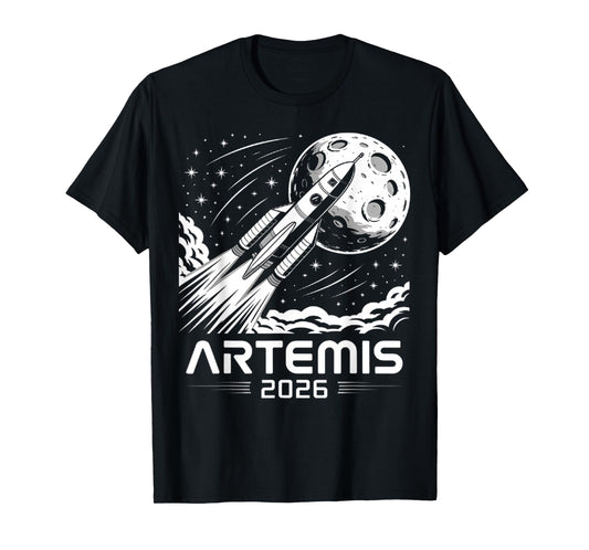 Artemis Launch to The Moon T-Shirt