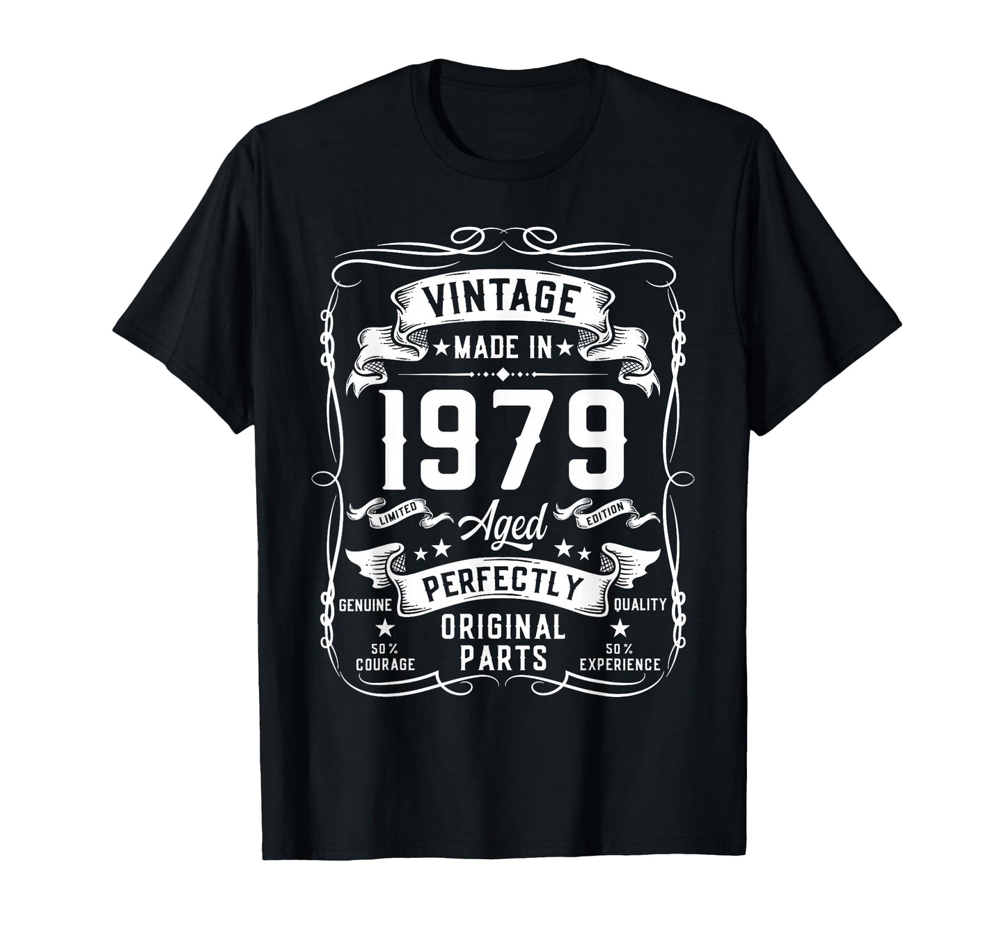 Vintage 1979 47yr 47th Birthday Gifts for Men 47 Years Old T-Shirt