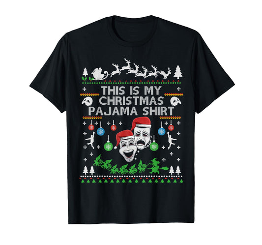 This is My Christmas Pajama Broadway Theater Musical T-Shirt