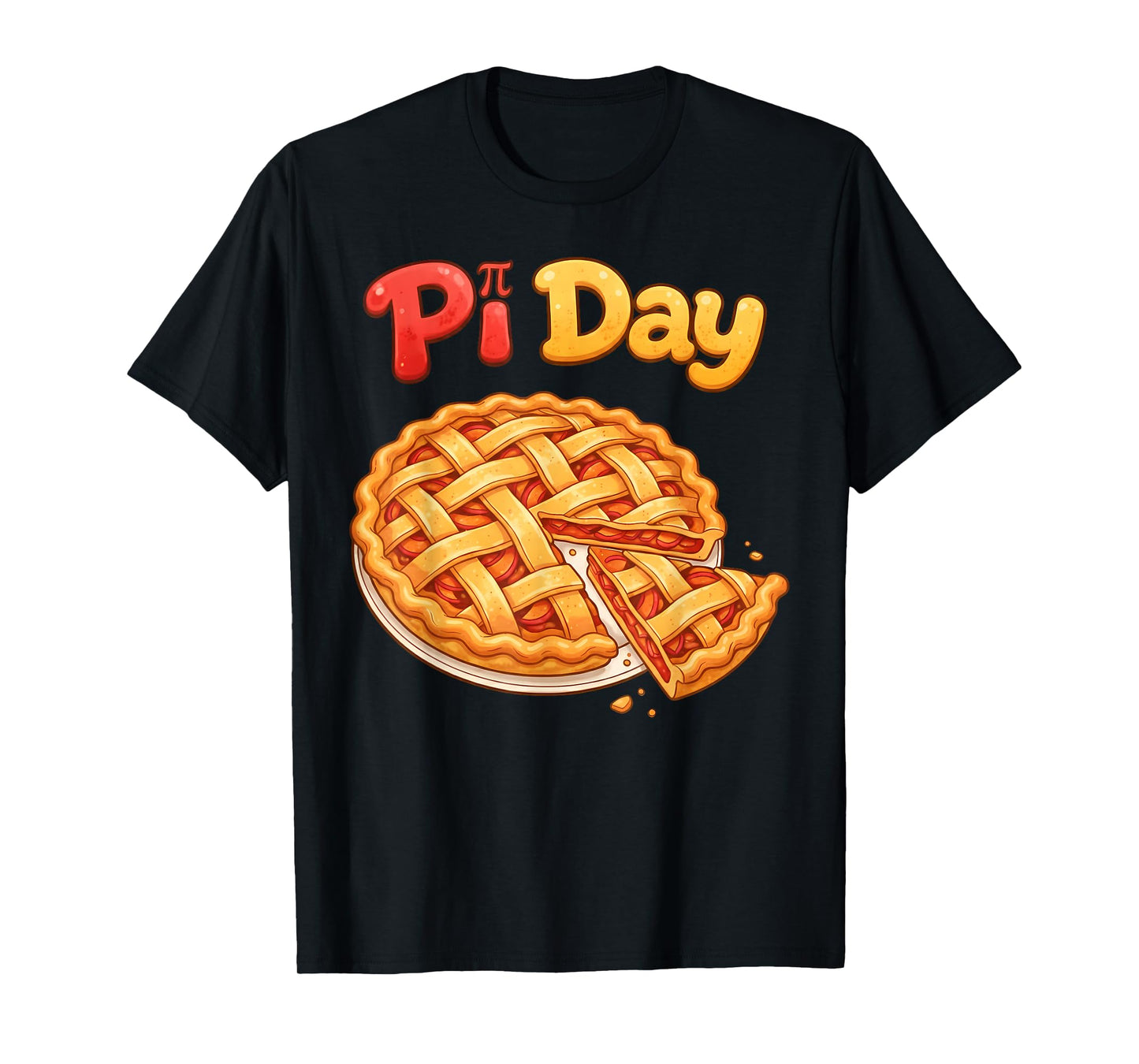 Life is a Piece of Pi Funny Pi Day 3.14 Teacher Kids Pie Day T-Shirt