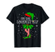 Loudest Elf Christmas Family Group Women Girls Xmas Pajama T-Shirt