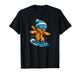 Gingerbread Snowboarder Christmas Holiday Snowboarding T-Shirt