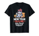 New Year Old Me Why Change Perfection Cat New Year’s Eve T-Shirt