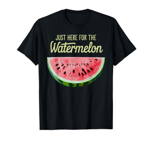 Cute Watermelon Print for Men Women Kids Watermelon Fruit T-Shirt