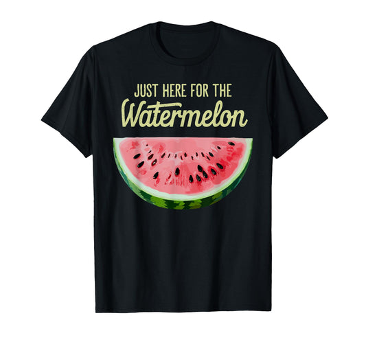 Cute Watermelon Print for Men Women Kids Watermelon Fruit T-Shirt