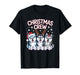 Christmas Crew Puppy Dog Sled Funny Christmas Siberian Husky T-Shirt