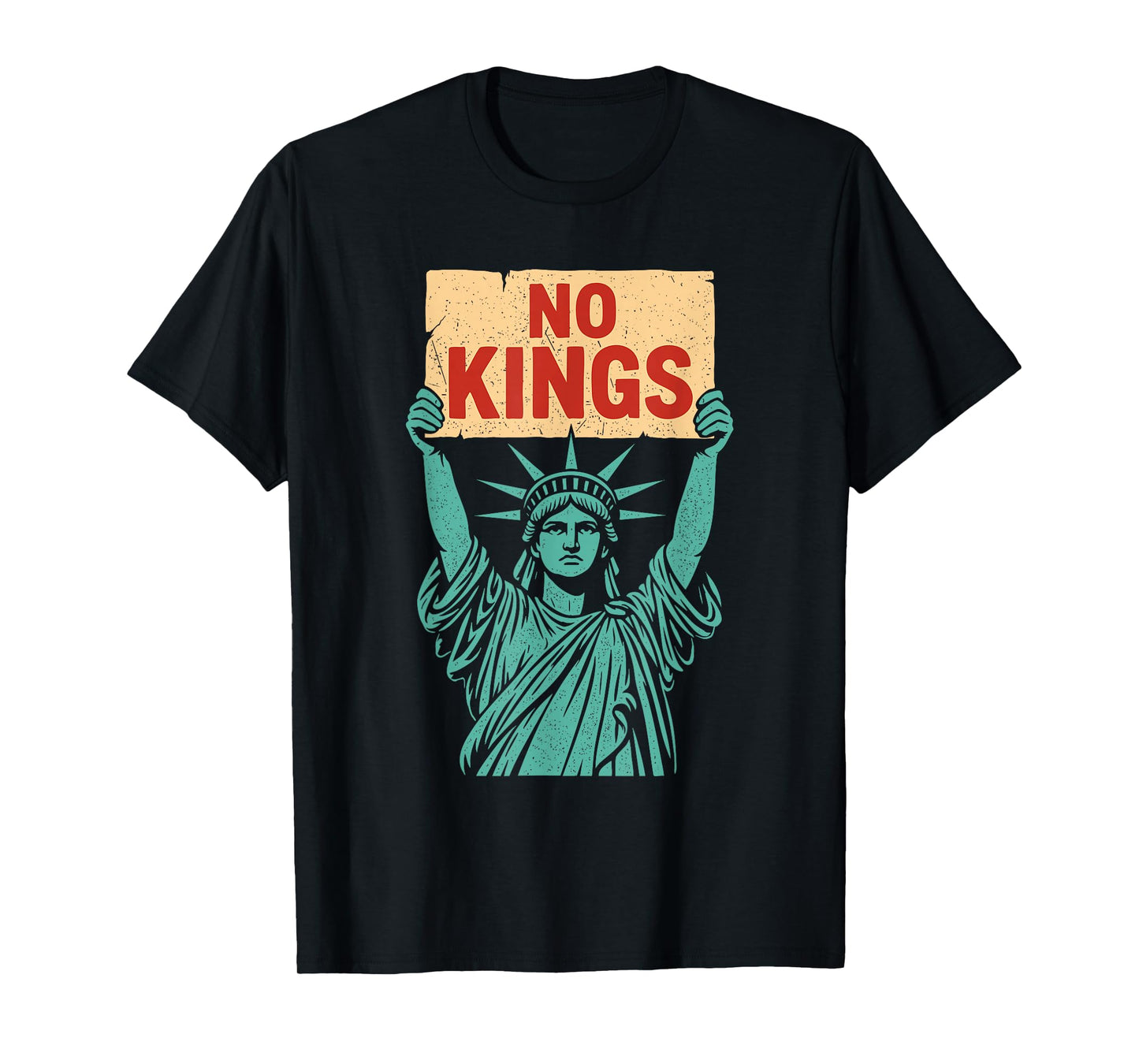 No Kings - Anti-Monarchy Statement Anti-Authoritarian T-Shirt