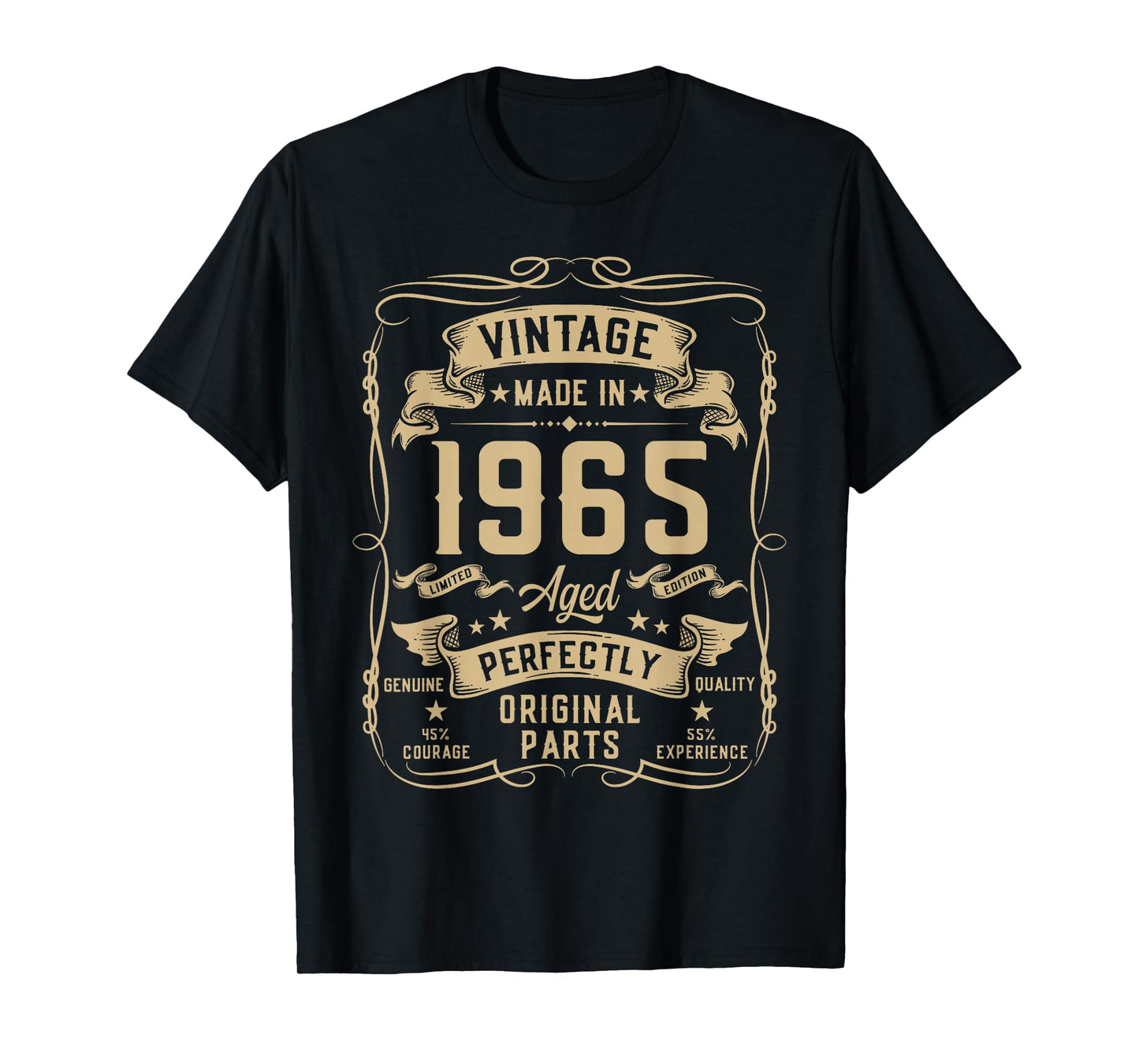 Vintage 1965 61yr 61st Birthday Gifts for Men 61 Years Old T-Shirt
