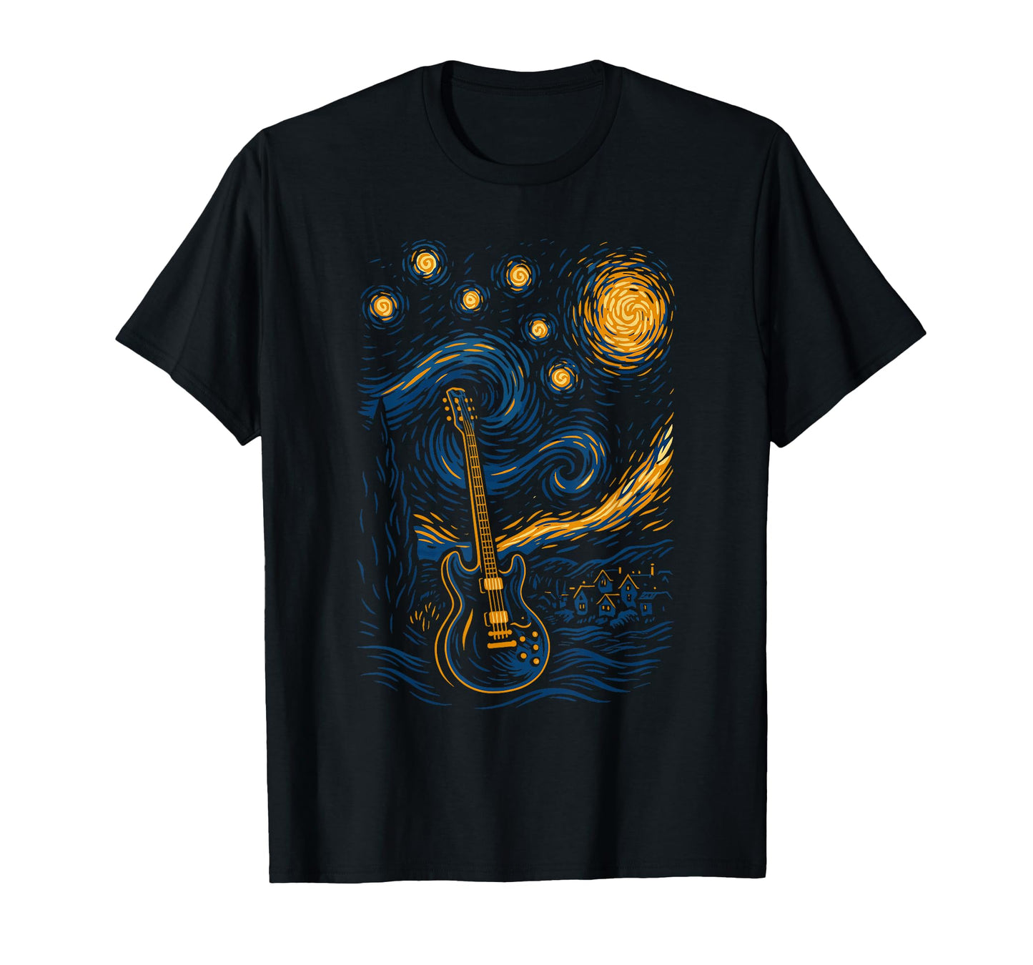 Cool Guitar Festival Concert Men Women Kids Funny Guitarist T-Shirt