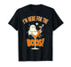I'm Just Here for The Boos Funny Ghost Halloween Women Girls T-Shirt