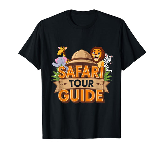 Safari Tour Guide Costume Africa Safari Clothes Women Men T-Shirt