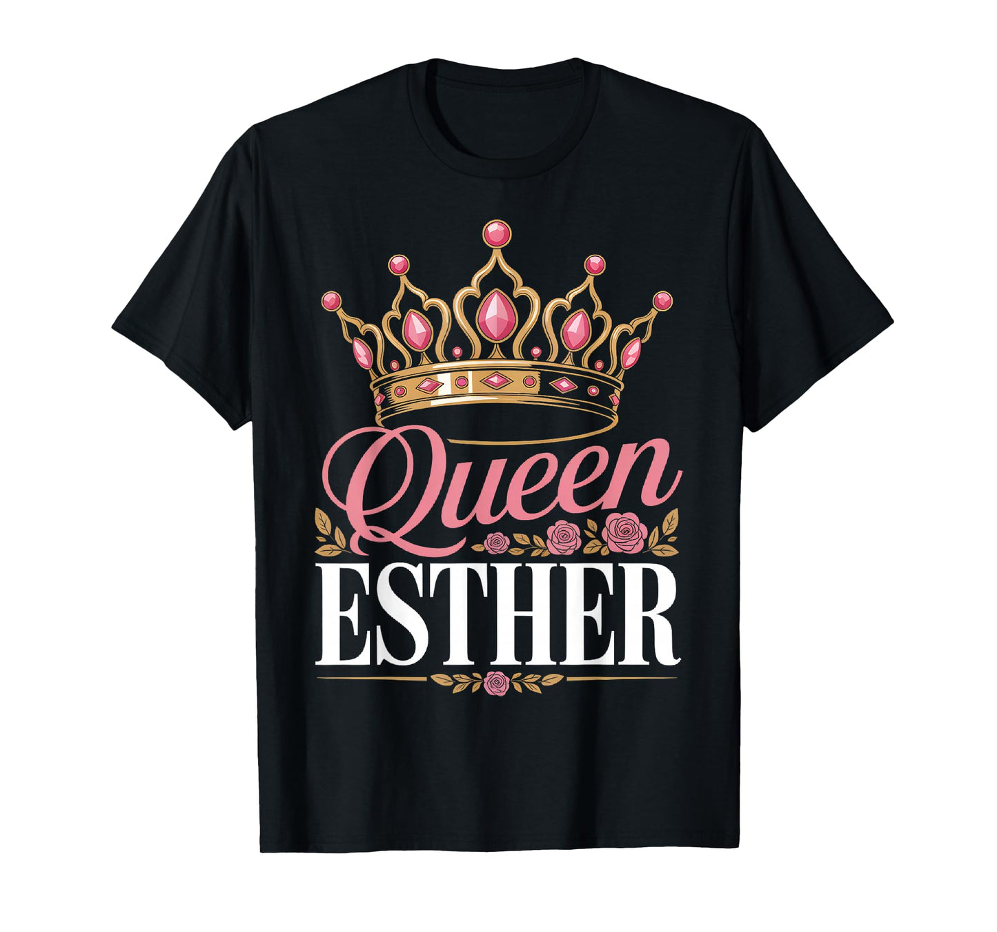 Queen Esther Purim Costume Royal Crown Jewish Holiday T-Shirt
