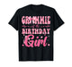 Grammie of The Birthday Girl Family Pink Coquette Bow T-Shirt