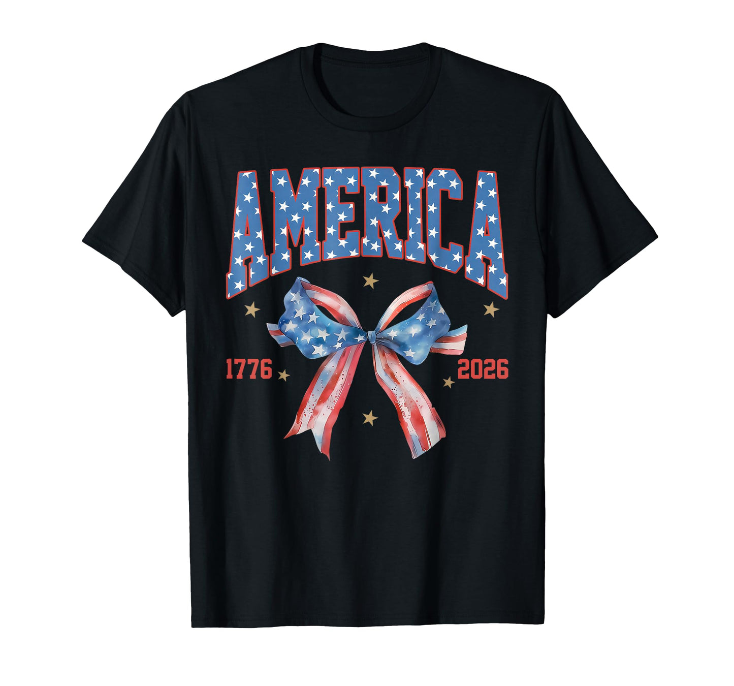 America 250 Shirt 4th of July Women Girls T-Shirt