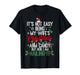 Its Not Easy Being My Wife's Arm Candy Christmas Husband dad T-Shirt