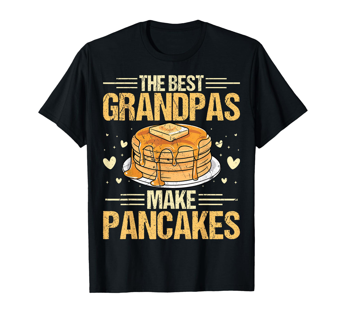 The Best Grandpas Make Pancakes T-Shirt