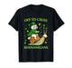 St Patricks Day Toy Poodle Riding Snail Shenanigans T-Shirt